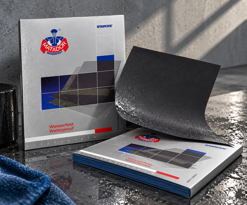 STARCKE Matador Våtslippapper – Vattenfast slippapper 230 x 280 mm